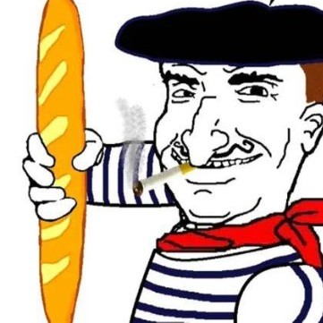 France is dead, send this  logo