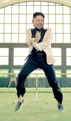 Oppa Gangnam Style Kim Jong Un logo