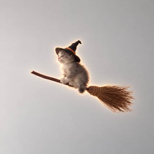 Broom Cat logo