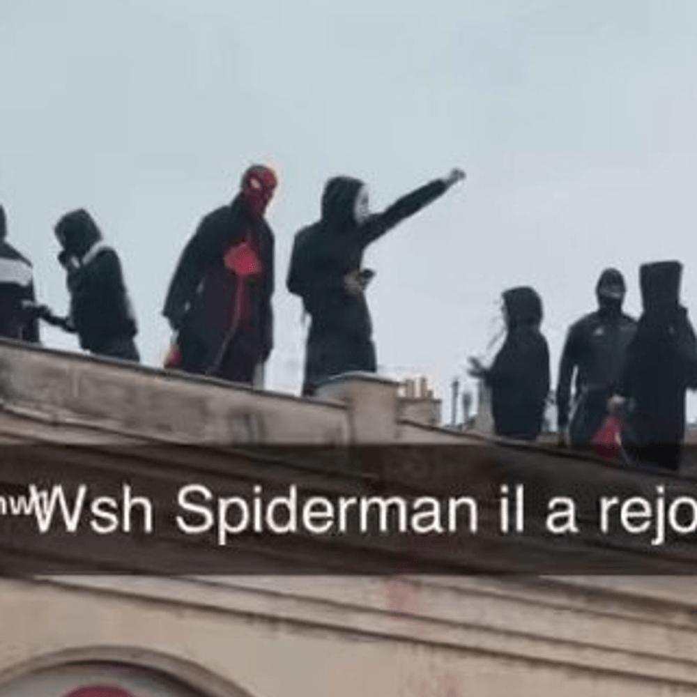 Le Spiderman logo