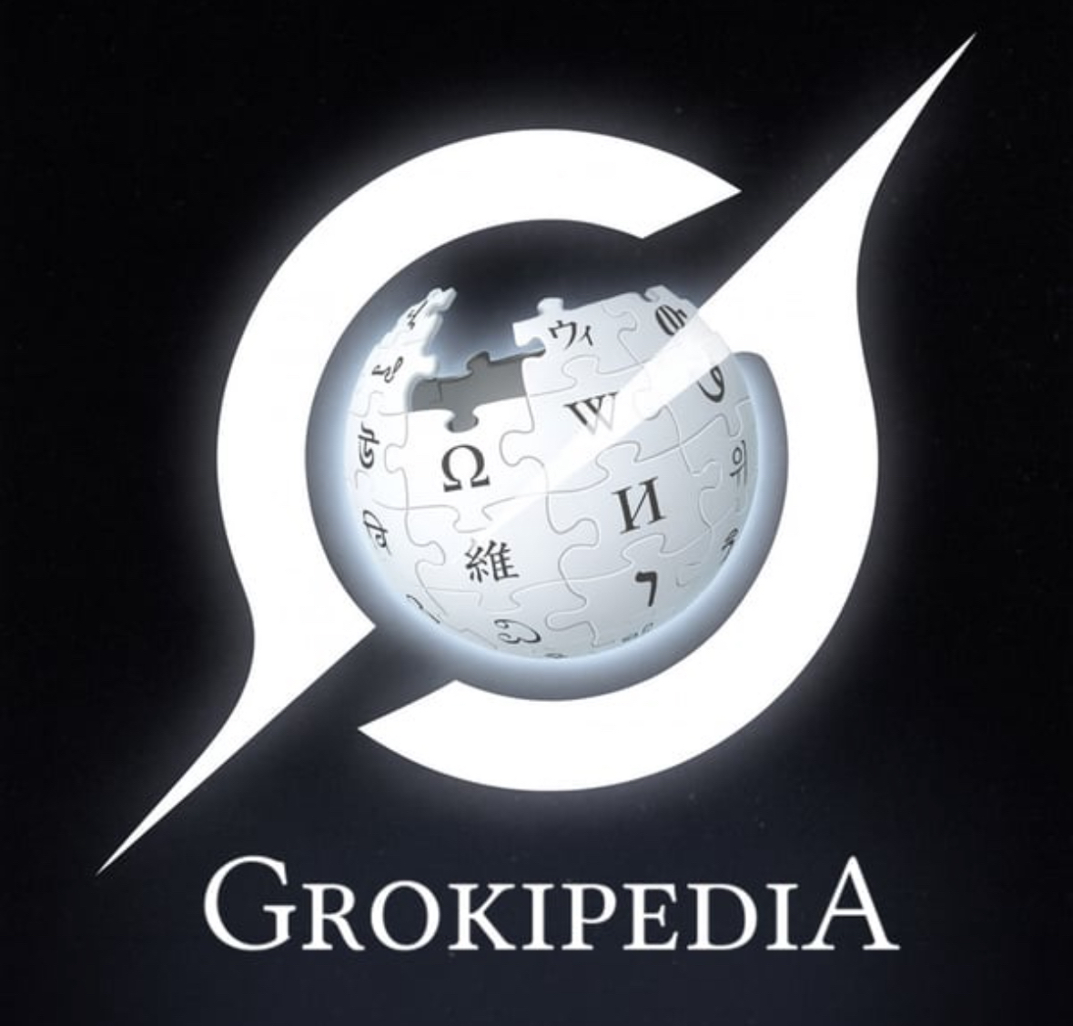 Grokipedia by Grok logo