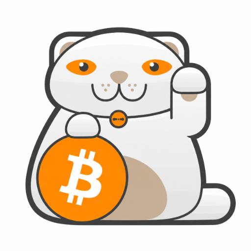 Bitcoin Maneki Neko logo