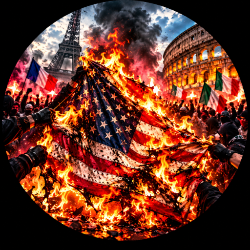 USA IS COOKED logo
