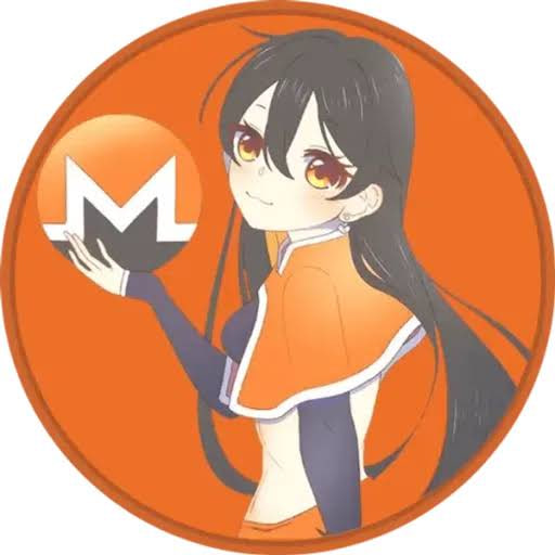 Monero-Chan logo