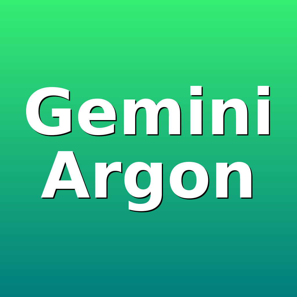 Gemini Argon logo