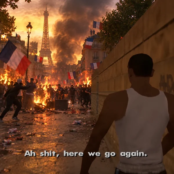 Ah merde, c’est reparti ! logo