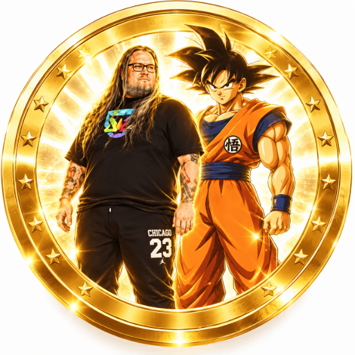 French Goku Hero Coin logo