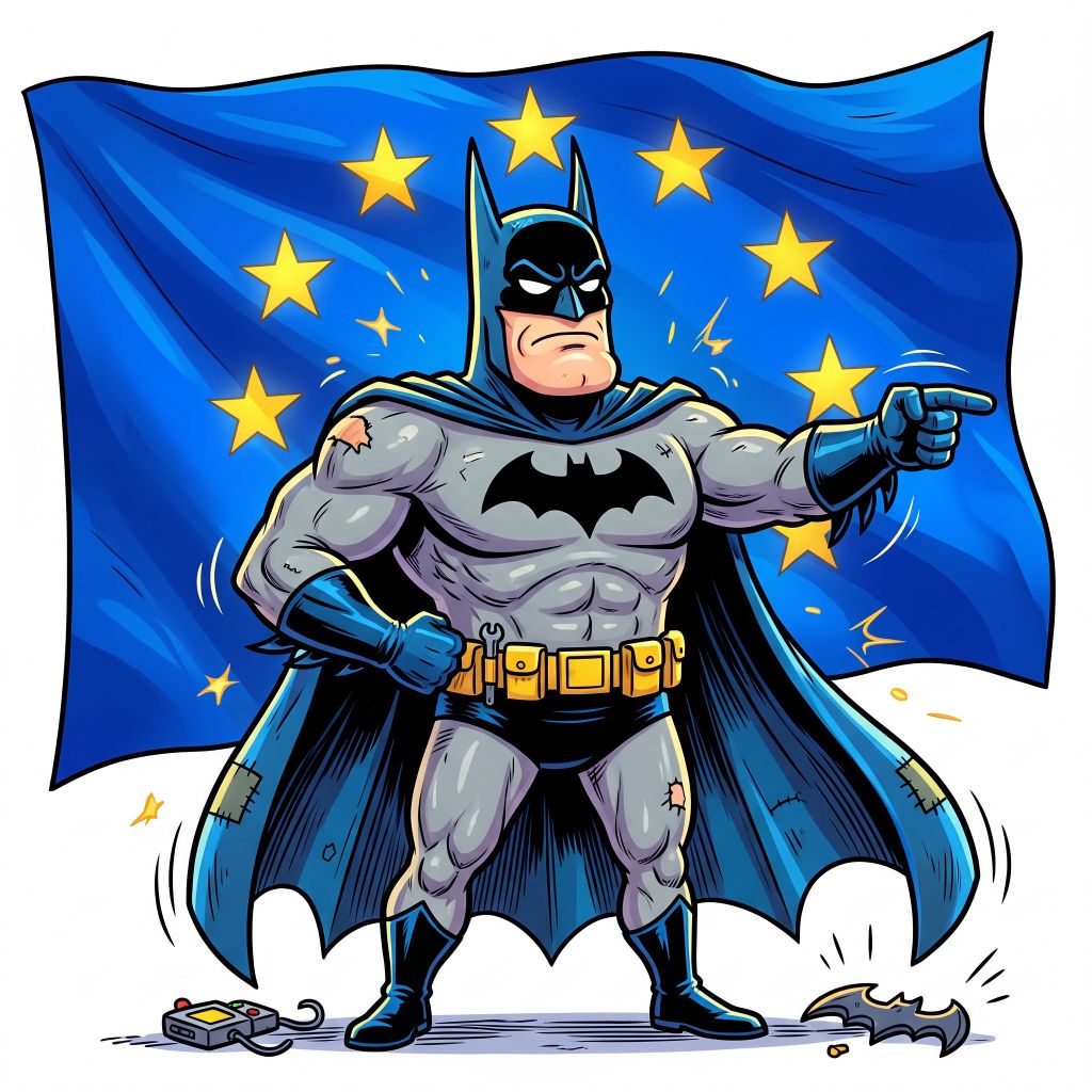 The dark knight logo