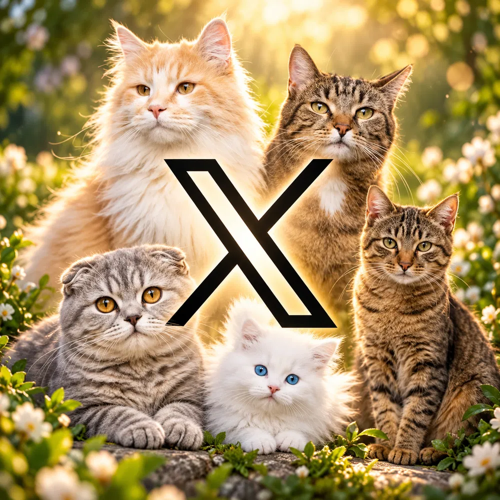 Cat Twitter logo