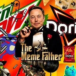The Memefather logo