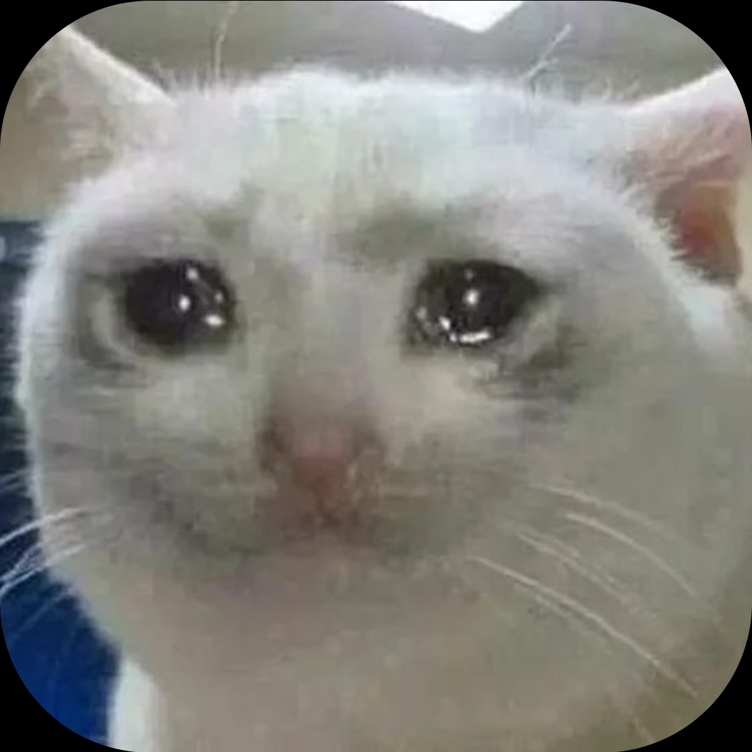 Crying cat logo