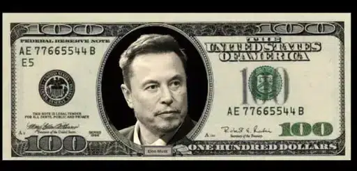 Elon dollar logo