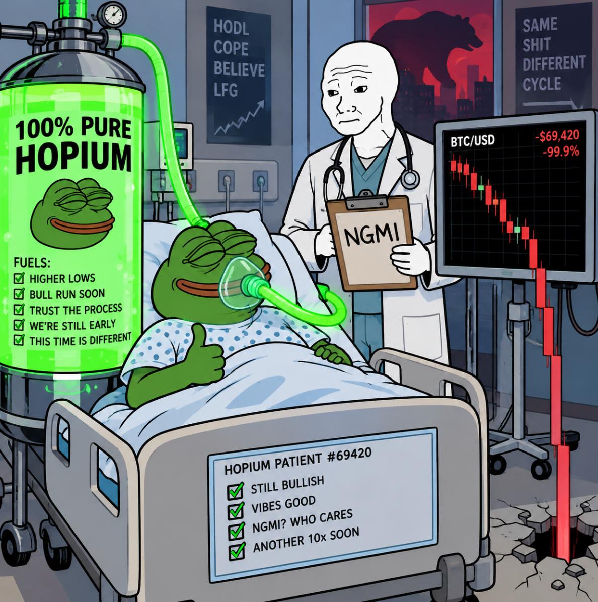 Hopium Overdose logo