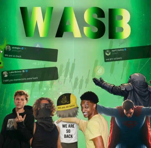 We are so back logo