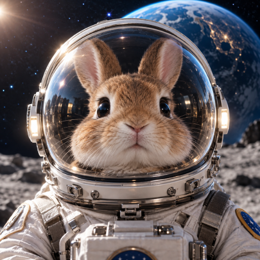 Space Bunny logo