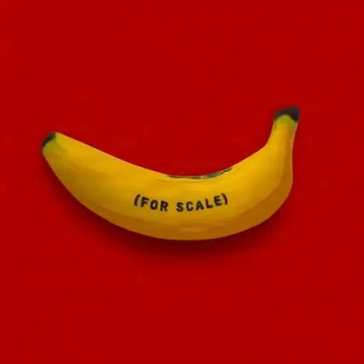 banana for scale logo