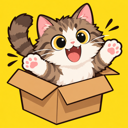 Chonky Chaos Cat logo
