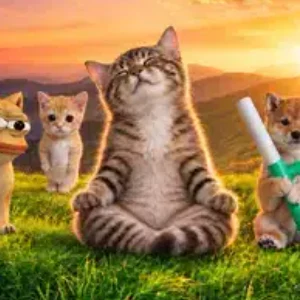 zen cat logo