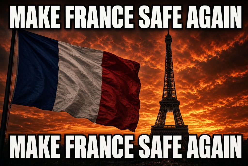 MAKE FRANCE SAFE AGAIN logo