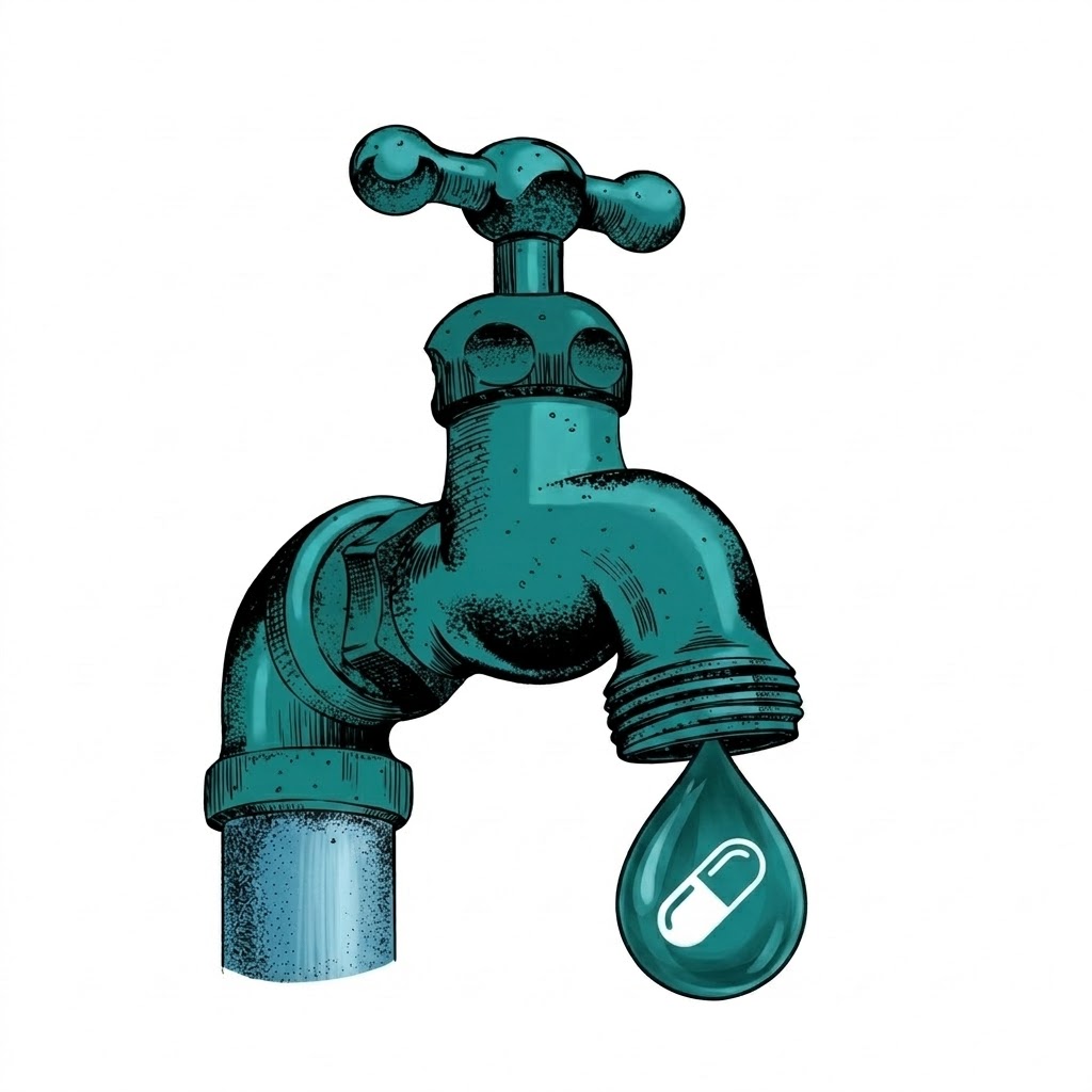 The Pump Faucet logo