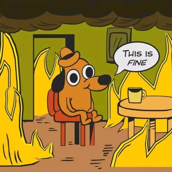 This is fine logo