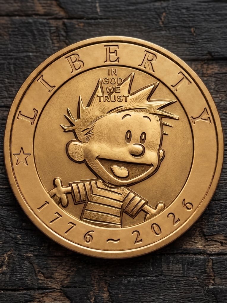 Calvin 1$ Coin logo