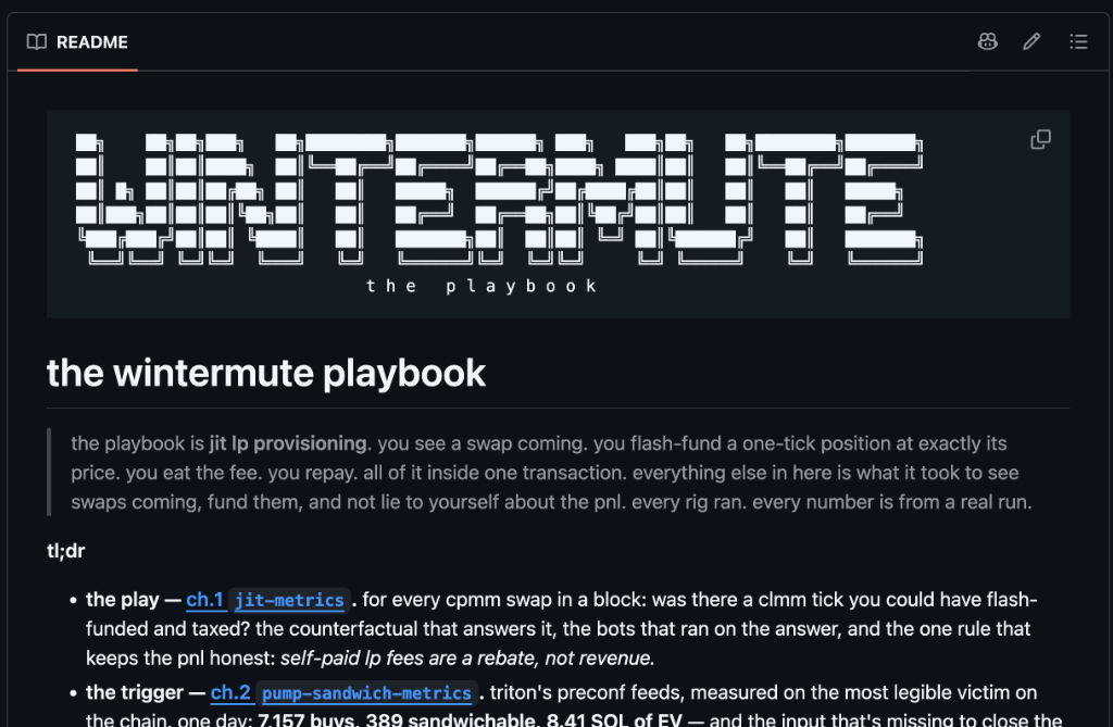 the wintermute playbook logo
