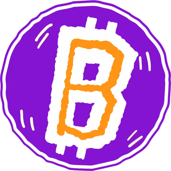 Imaginary Bitcoin logo