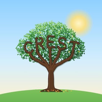 Crest plant logo
