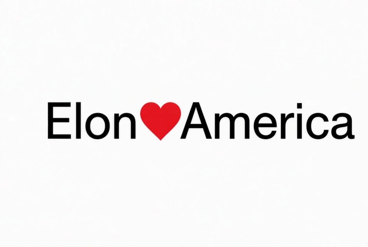 Elon♥️America logo