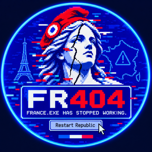 FRANCE.EXE HAS STOPPED WORKING logo