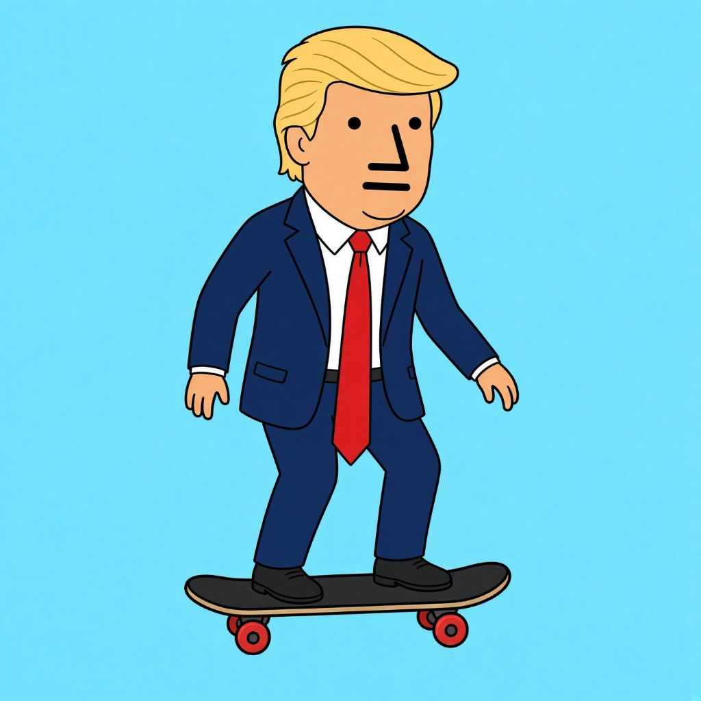 trump on board logo