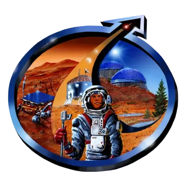 The Mars Society logo