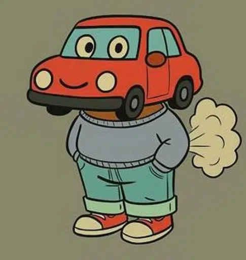 Invented Car Fart logo