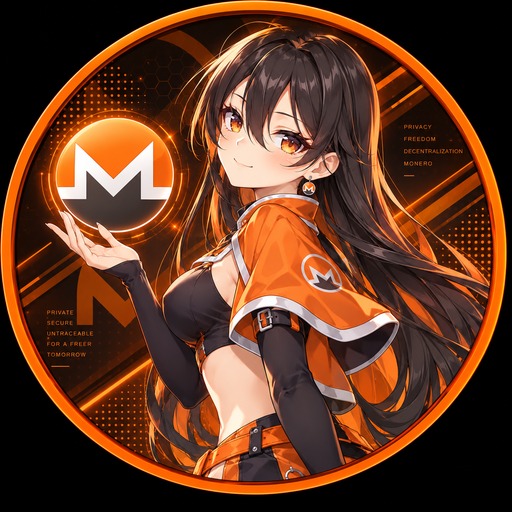 Monero-Chan logo