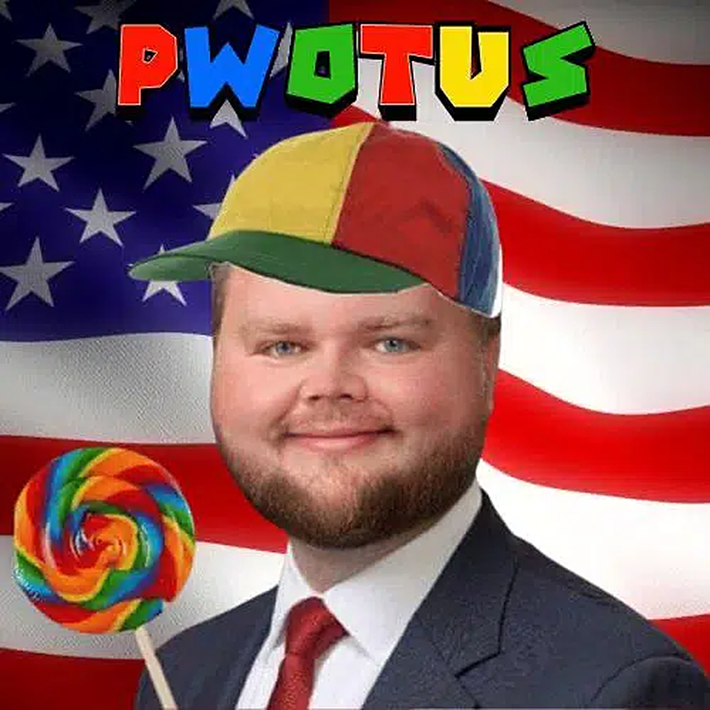 Pwesident Wance logo