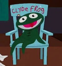 Clyde Frog logo