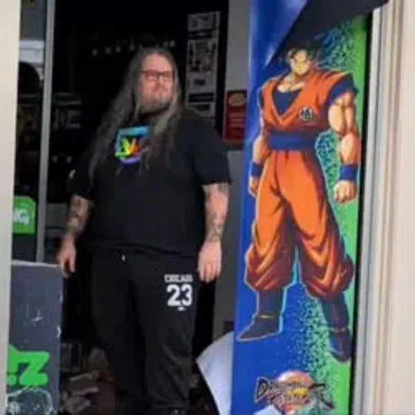 French Goku Hero logo