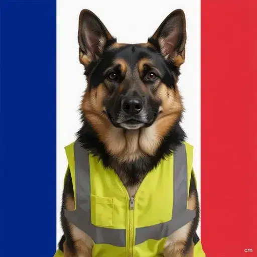 dog in vest logo