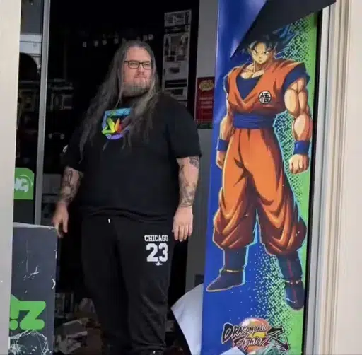 French Goku Hero logo
