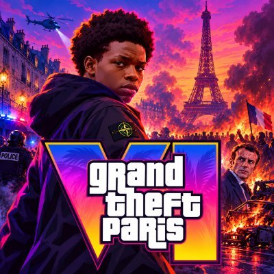 Grand theft paris logo