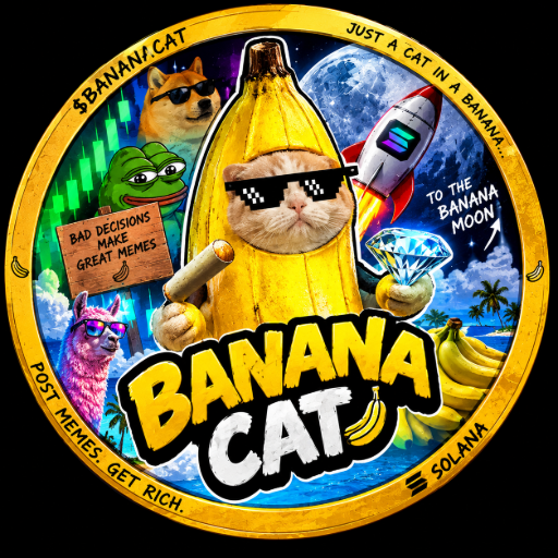 BANANA CAT logo