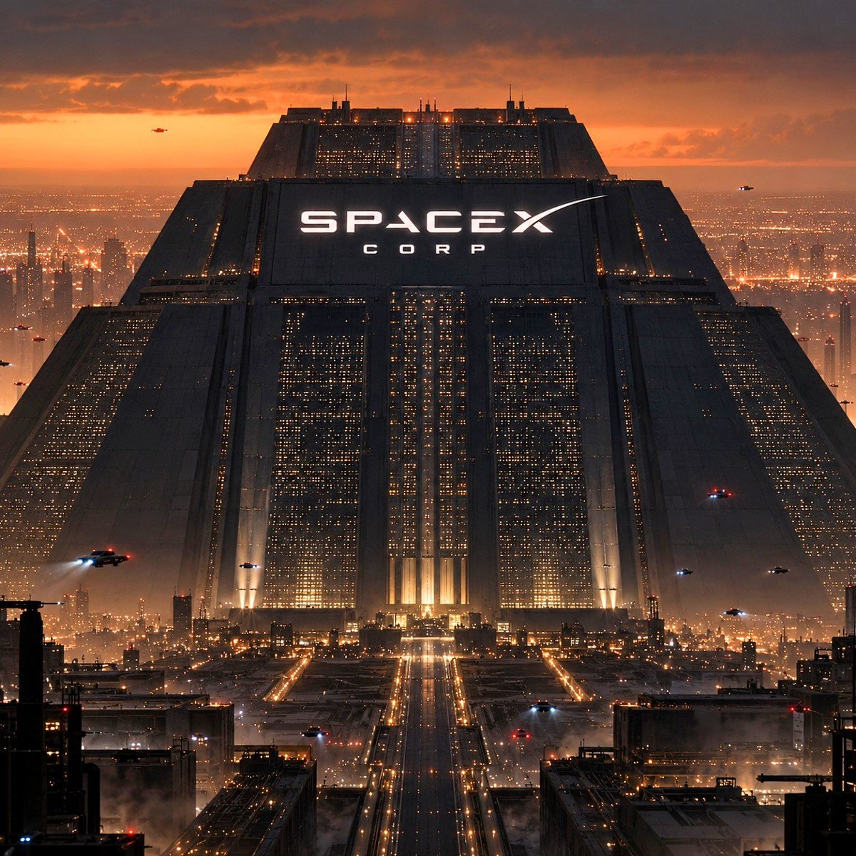 SpaceX Corp logo