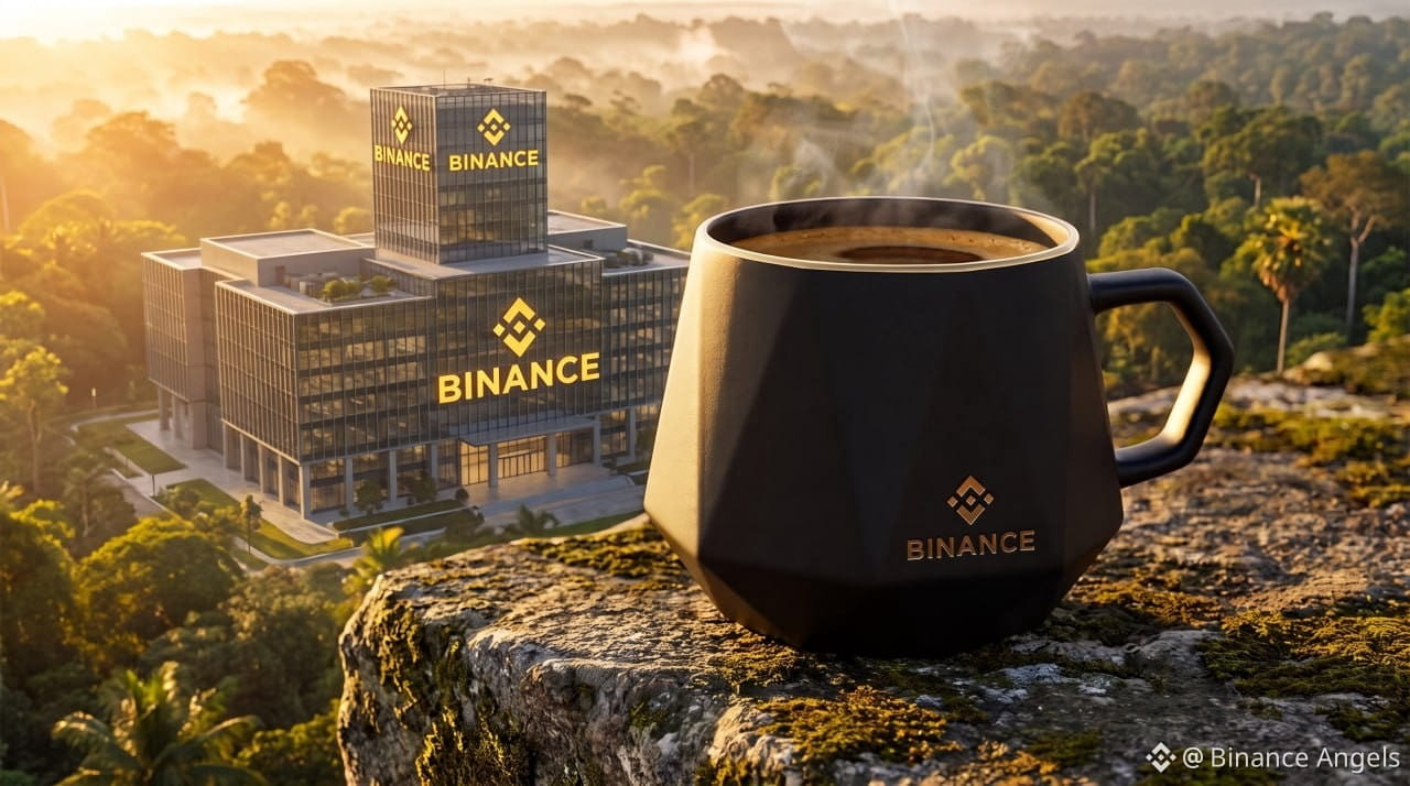 Binance coffee logo