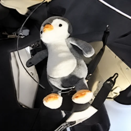 Flying Space X Penguin logo