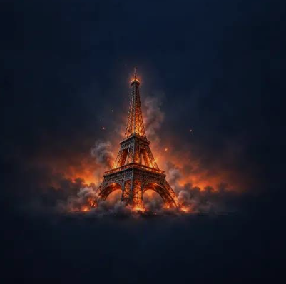 Paris riot game logo