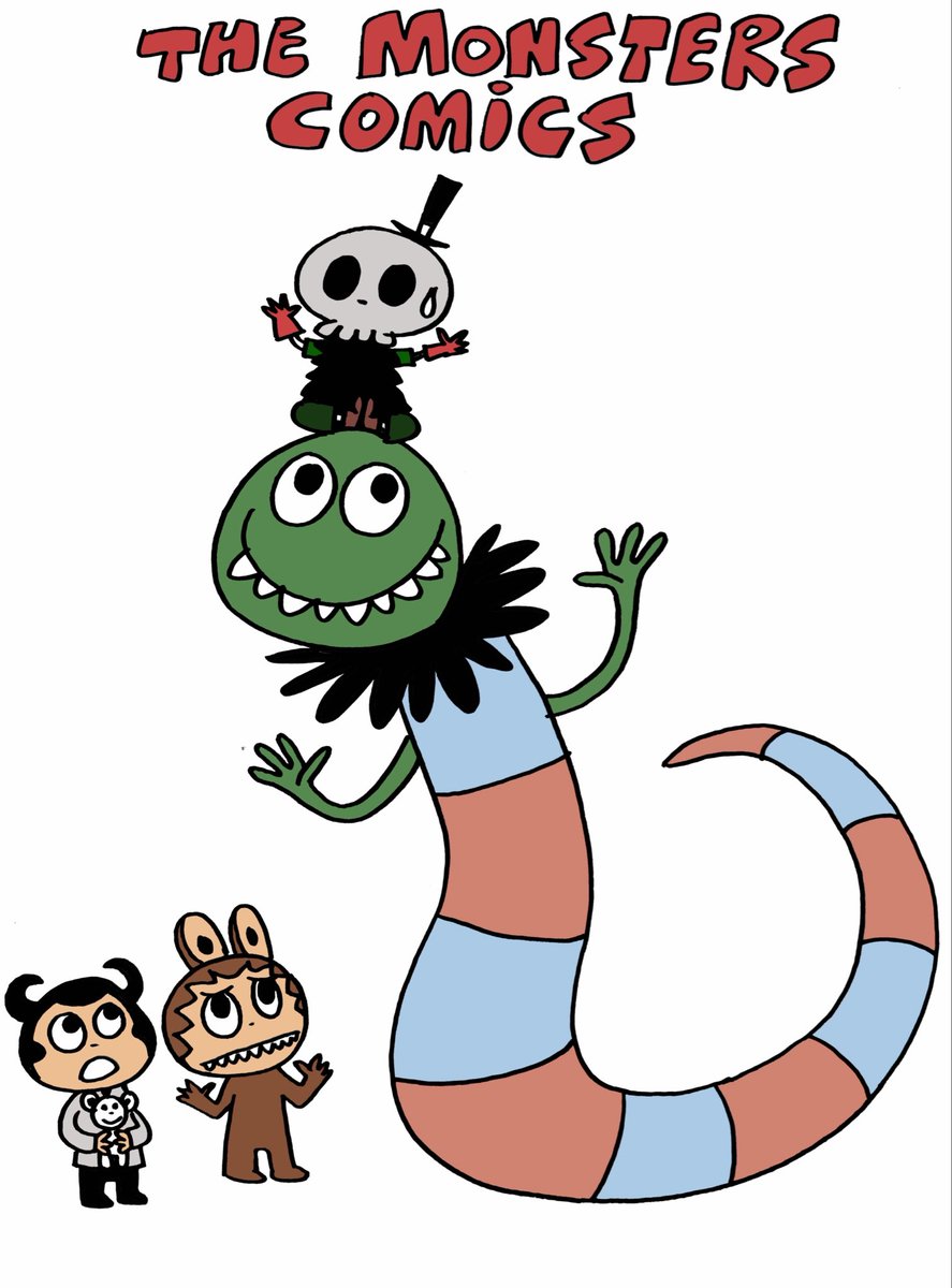 The Monsters Comics logo
