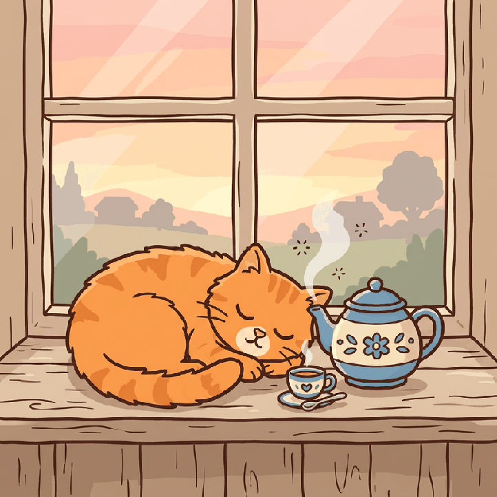 Tea Cat logo