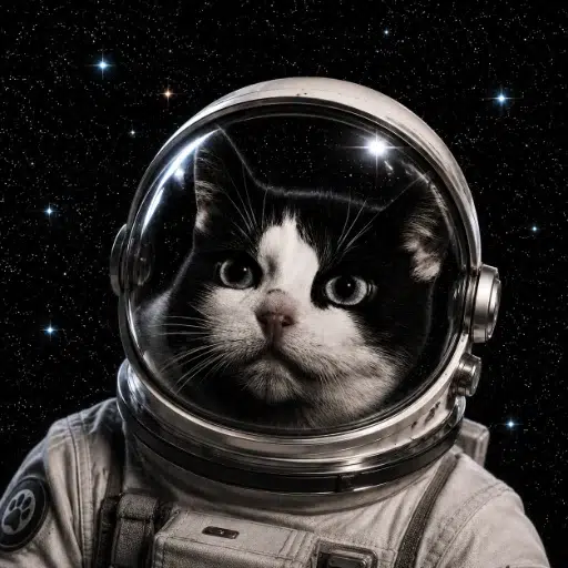 The Space Cat logo